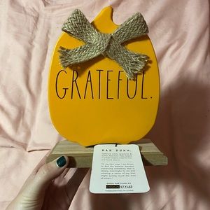 Grateful Rae Dunn Pumpkin decor